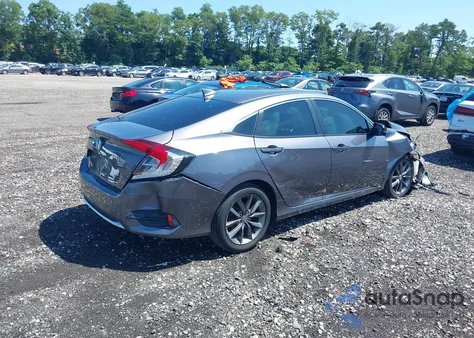 2020 Honda Civic Ex-L from USA, damaged, VIN 19XFC1F71LE201736